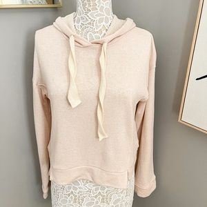 Bell Sleeve Light Blush Hoodie